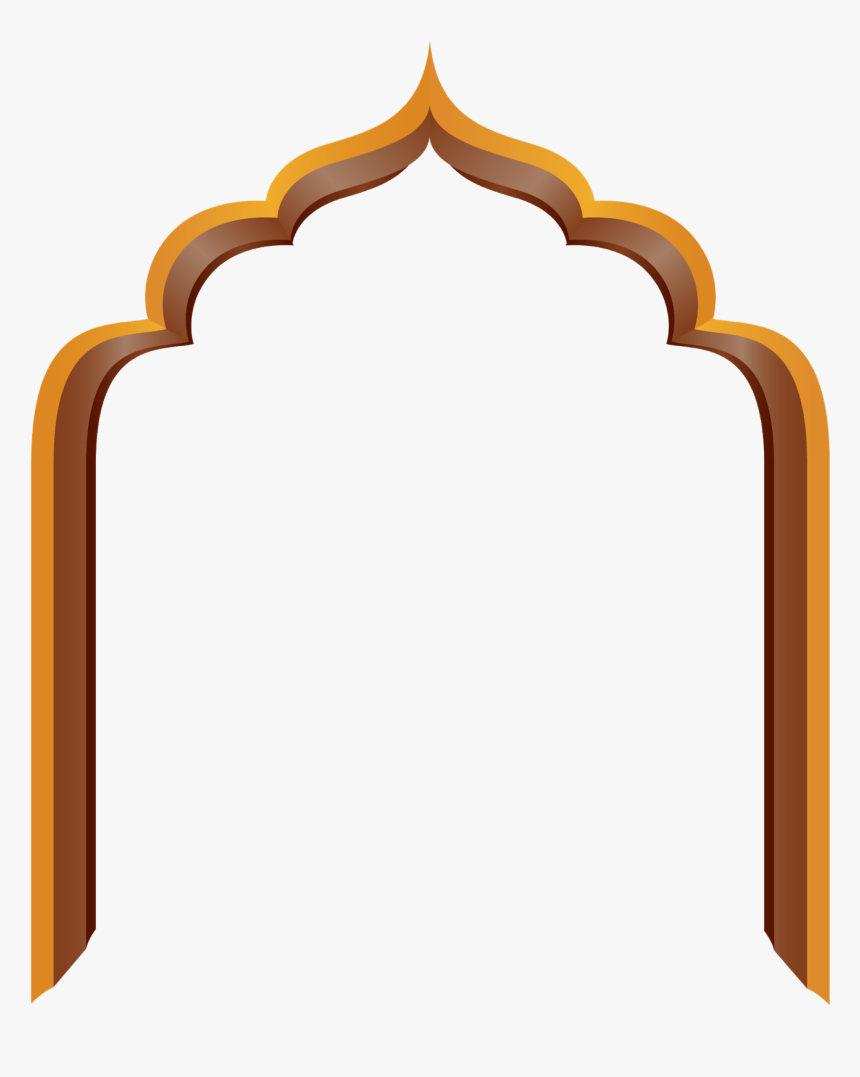 Hd Png Frames For Photoshop - Transparent Arabic Arch Vector