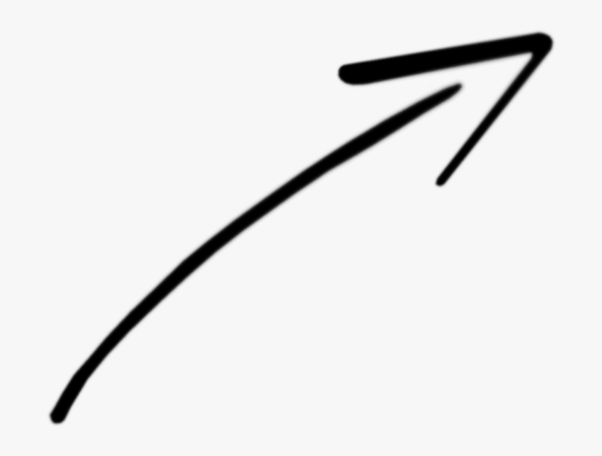 Hand Drawn Arrow Clipart - White