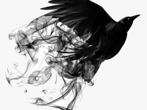 #bird #smoke #freetoedit - Black Smoke Png Bird