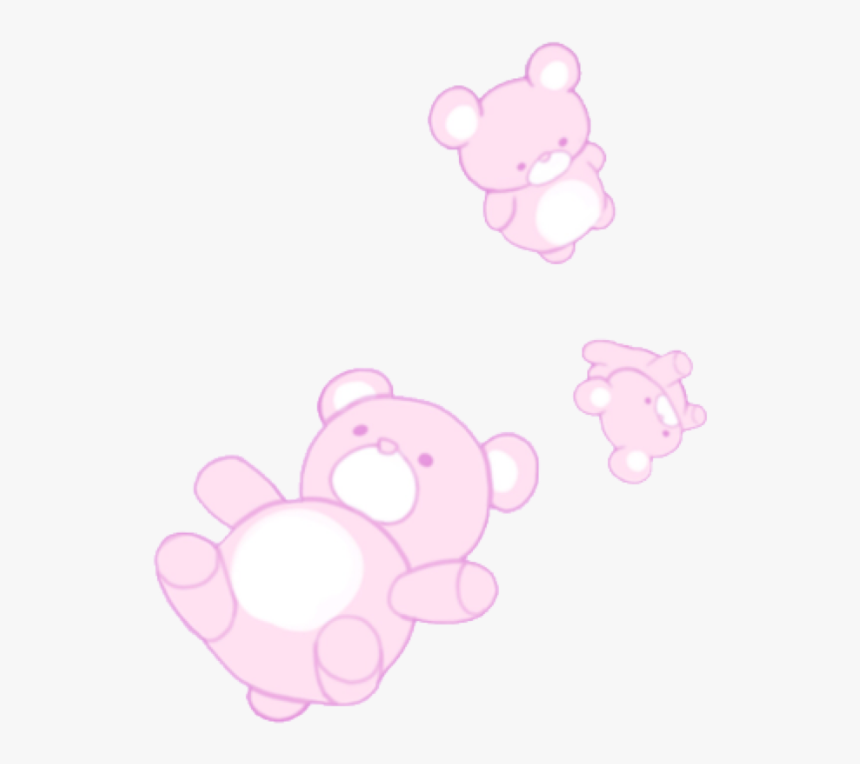 #bears #pink #cute #soft #aesthetic #pastel #kawaii - Pastel Pink Cute Aesthetic