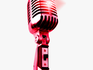 Transparent Mic Singer - Transparent Background Microphone Png