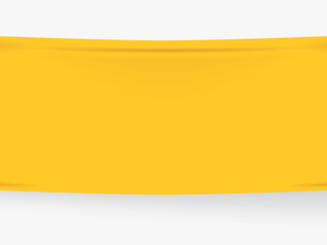 Yellow Hanging Banner - Transparent Hanging Banner Png