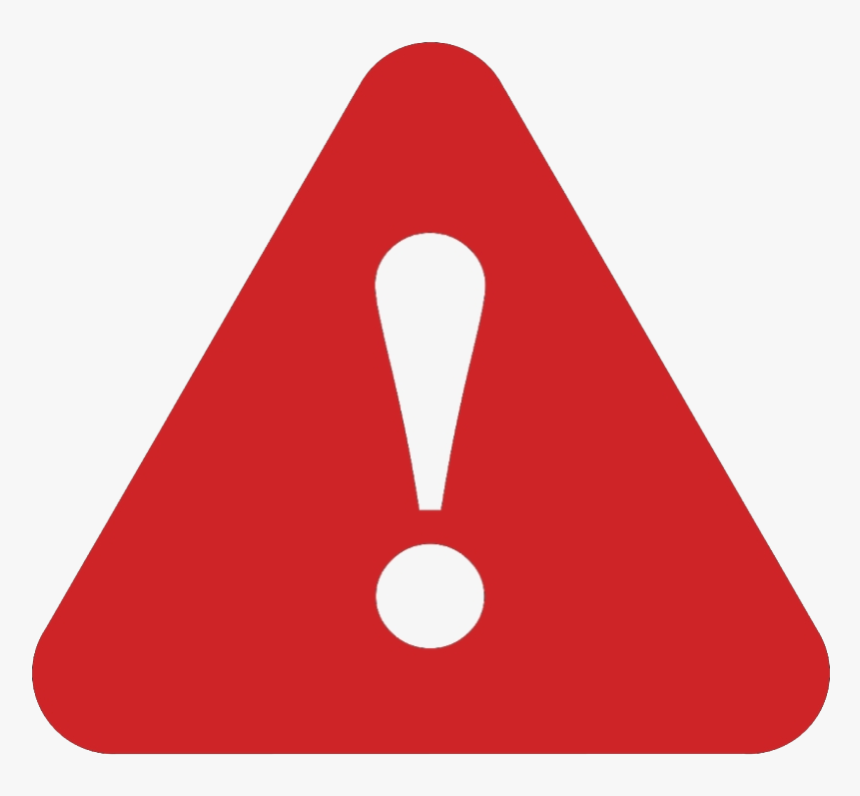 Red Attention Sign Png No Backgr