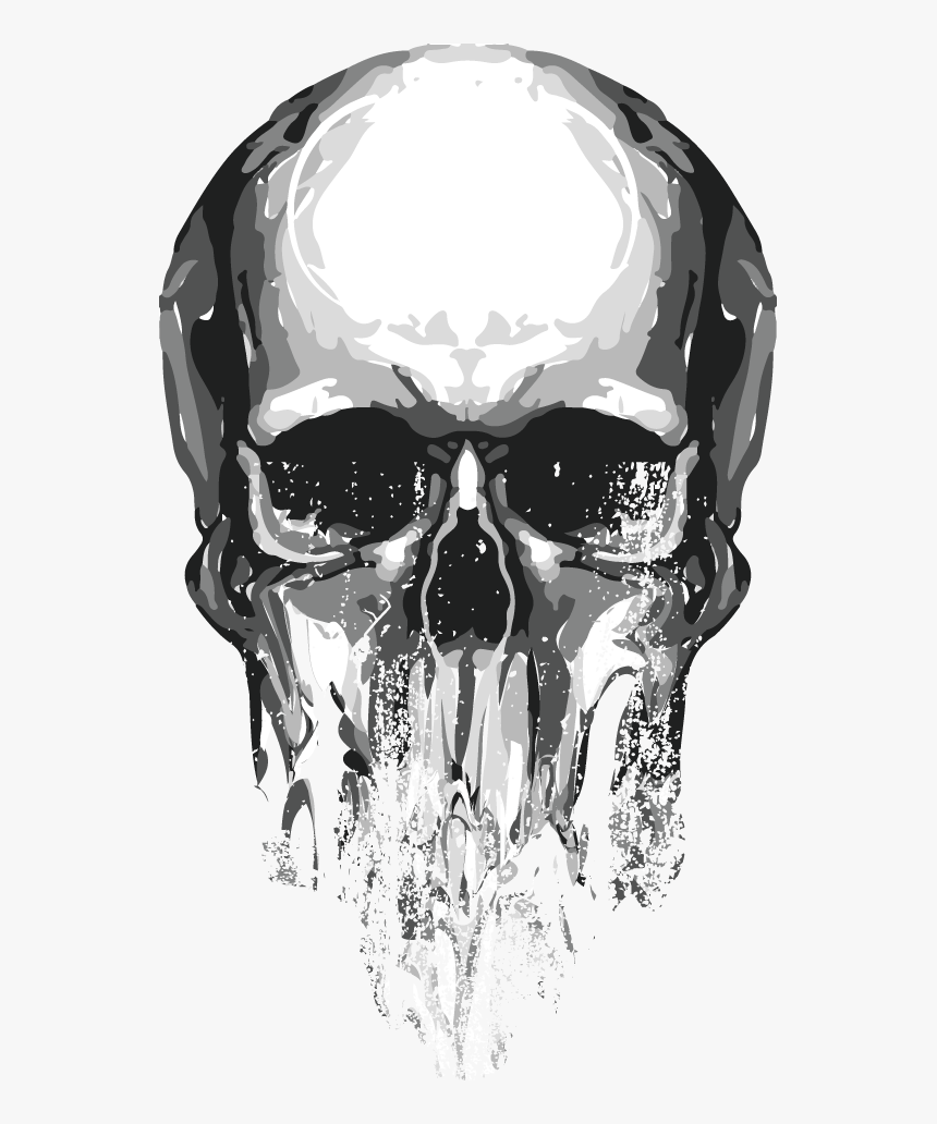 Skull Euclidean Vector - Png Transparent Skull Png