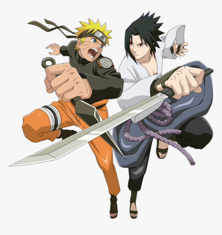 Download Naruto Shippuden Png Clipart - Naruto Vs Sasuke Png