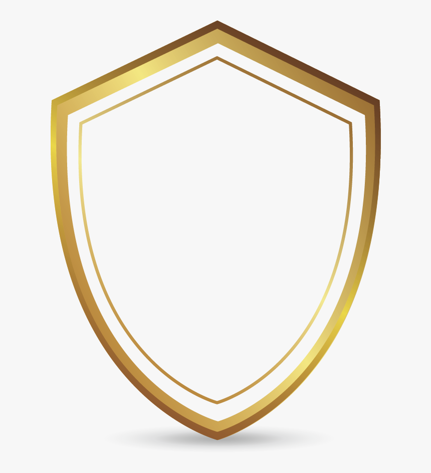 Golden Shield Png - Golden Shield Badge Png