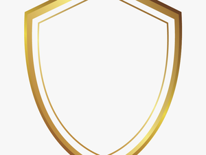 Golden Shield Png - Golden Shield Badge Png