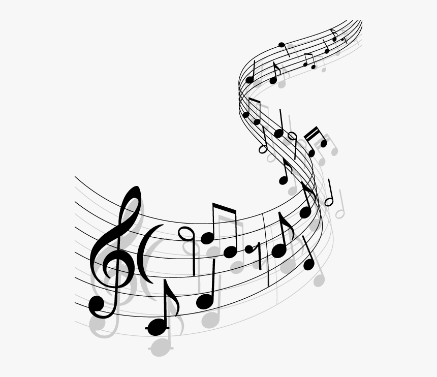 Music Clipart Drawing - Transparent Background Music Notes Png