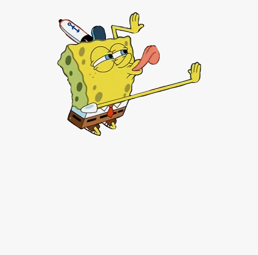 Spongebob Lick Png - Spongebob L