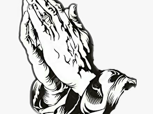 Praying Hands Prayer Drawing - Transparent Prayer Hands Png