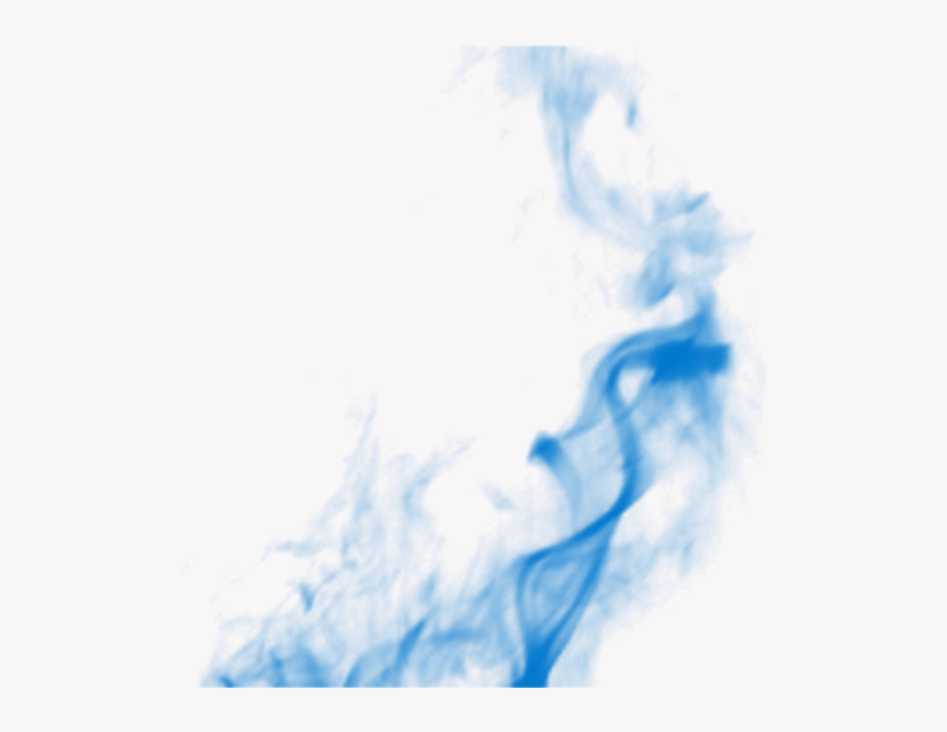 Transparent Picsart Smoke Clipart - Blue Smoke Effect Png