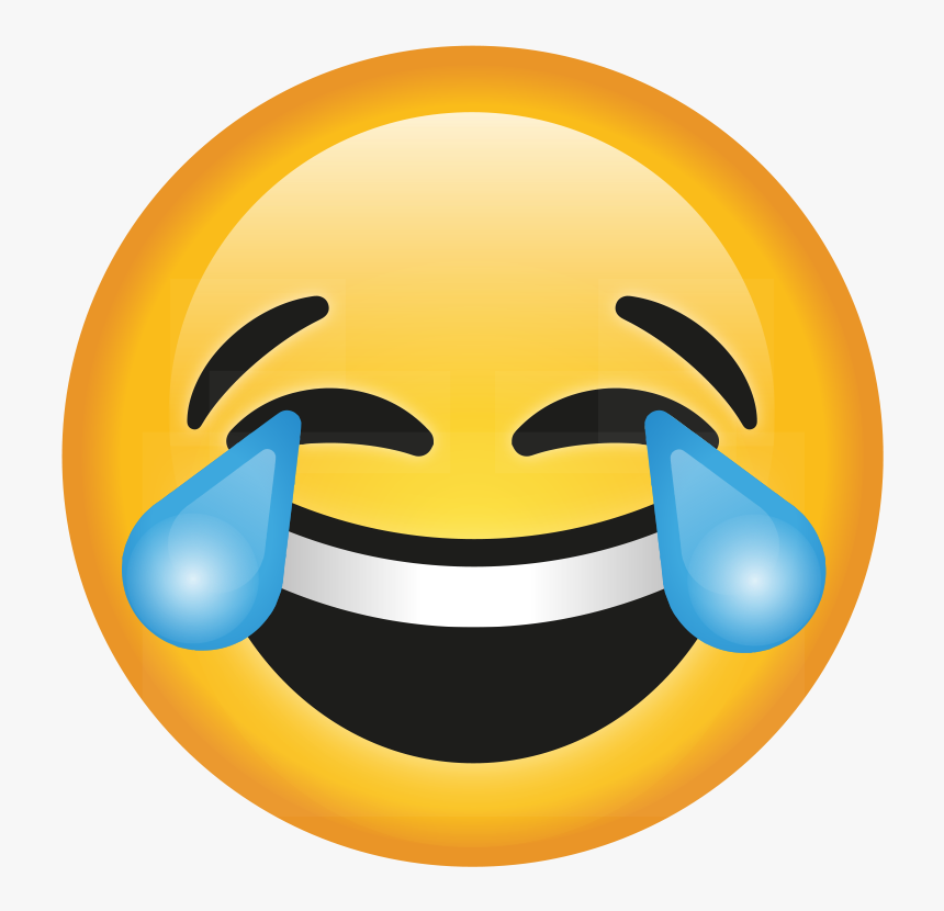 Transparent Crying Laughing Emoji Png - Crying Laughing Emoji Png