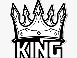Transparent King Crown Clipart Black And White - King Crown Png Black And White
