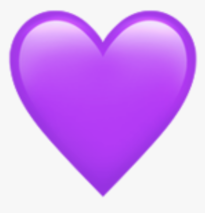 #iphone #iphoneemoji #purple #heart #emoji - Purple Heart Emoji Png