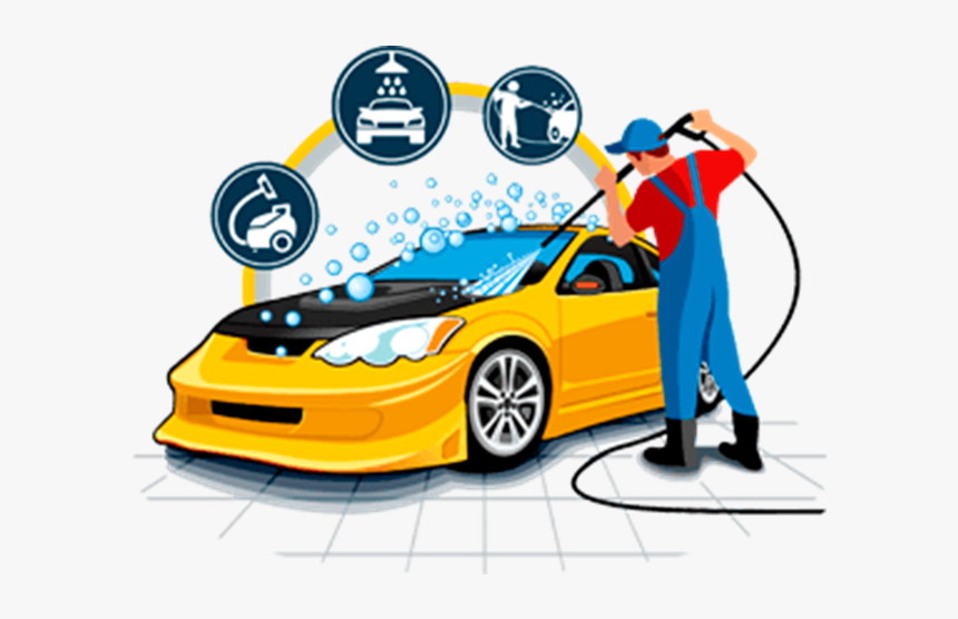 Car Graphics Vector Cleaning Was
