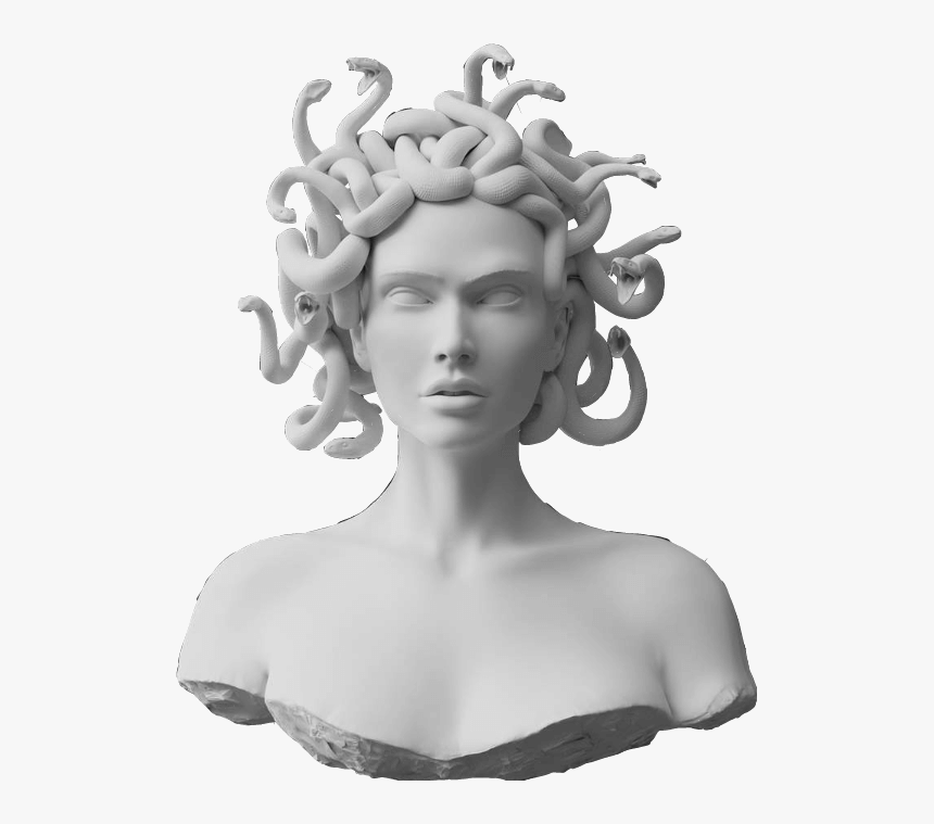 Medusa Statue Head Png