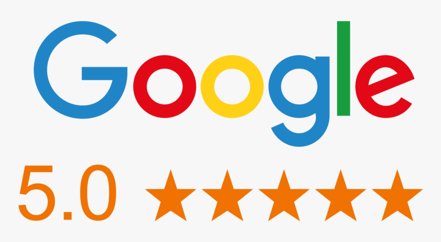 Google 5 Star Png - Google Five Star Rating