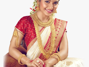 Bridal South Indian Saree For Bride