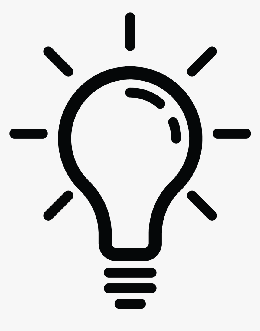 Light Bulb Icon Transparent Clip