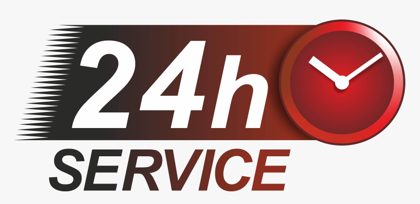 24 Hour Emergency Service Available - 24 Hours Service Photo Png
