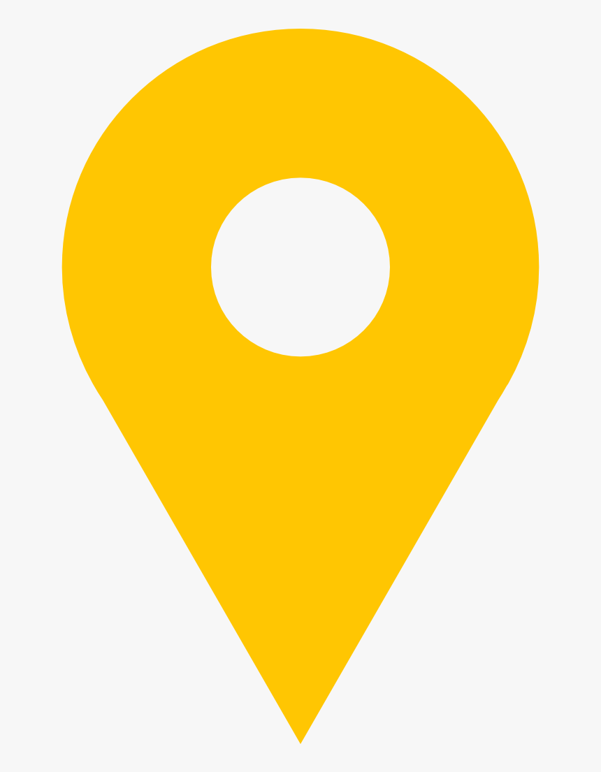 Yellow Map Marker Png - Transpar