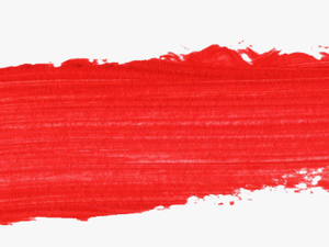 Transparent Paint Bucket Clipart - Red Paint Brush Png