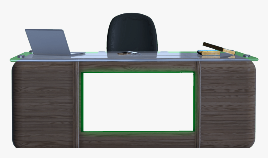 Download Studio Desk Free Png Transparent Image - News Studio Table Png