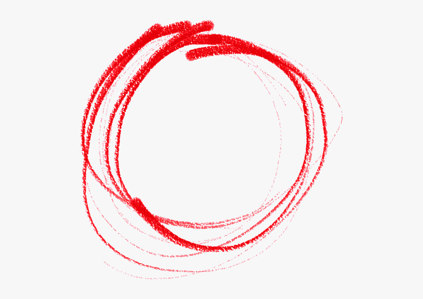 Red Circle Png Pencil - Highlight Circle Png