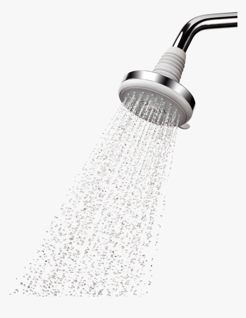 Get Saving Showerheads And - Water From Shower Png