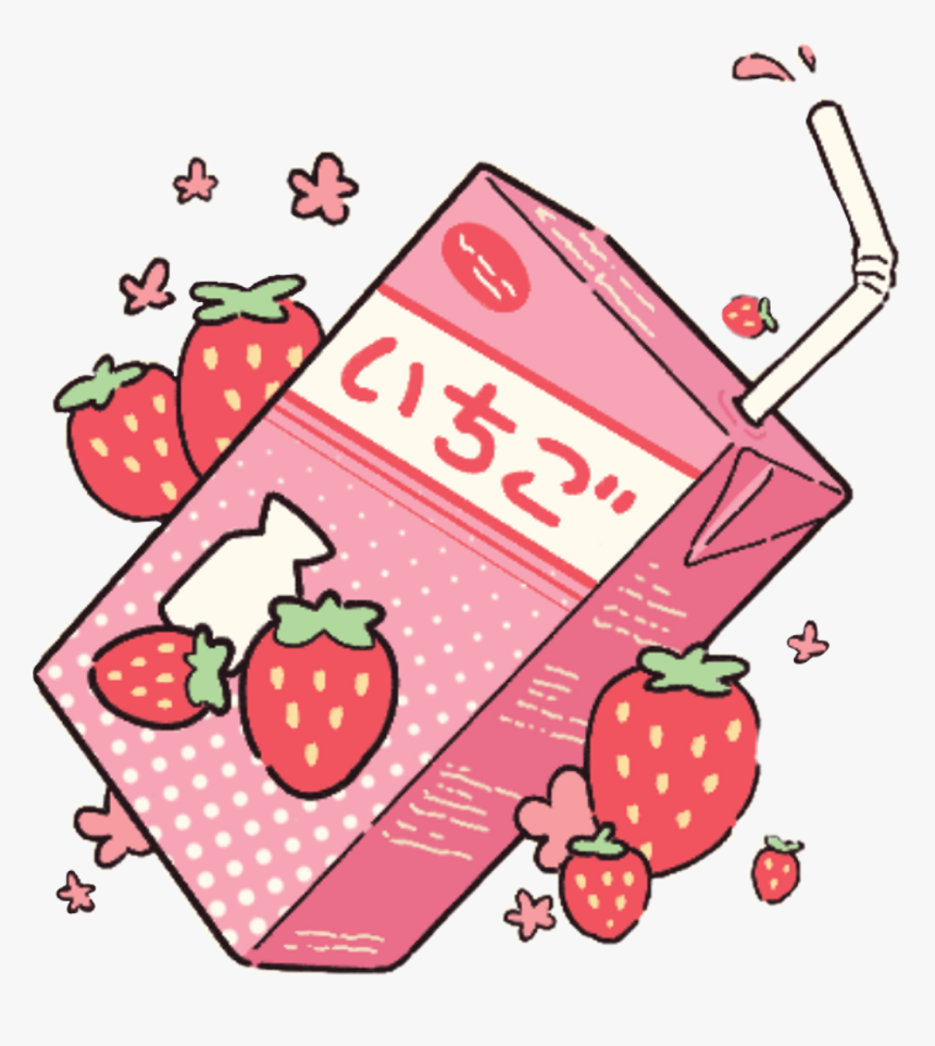 Aesthetic Strawberry Milk