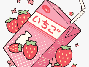 Aesthetic Strawberry Milk