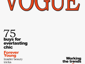 Vogue Magazine Cover Png Image - Magazine Cover Template Vogue