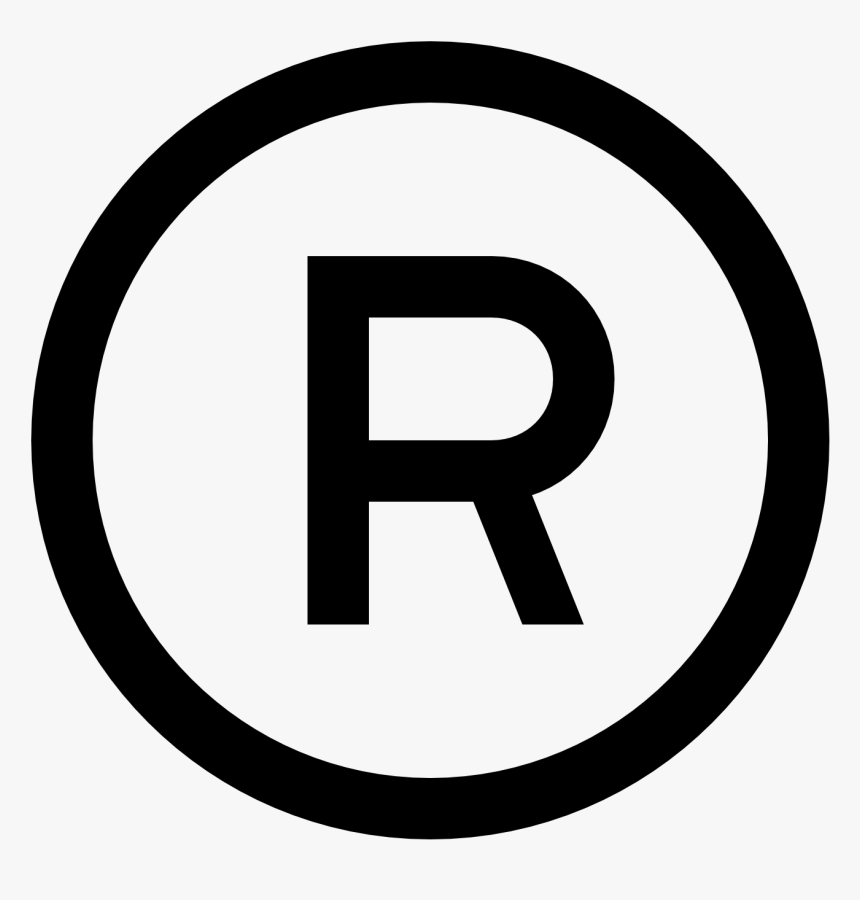 Copyright Symbol R Png Clipart -