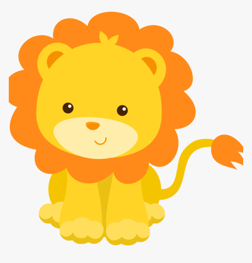 Cartoon Lion Clipart Lion Clipart Cute Borders Vectors - Cute Lion Cartoon Png