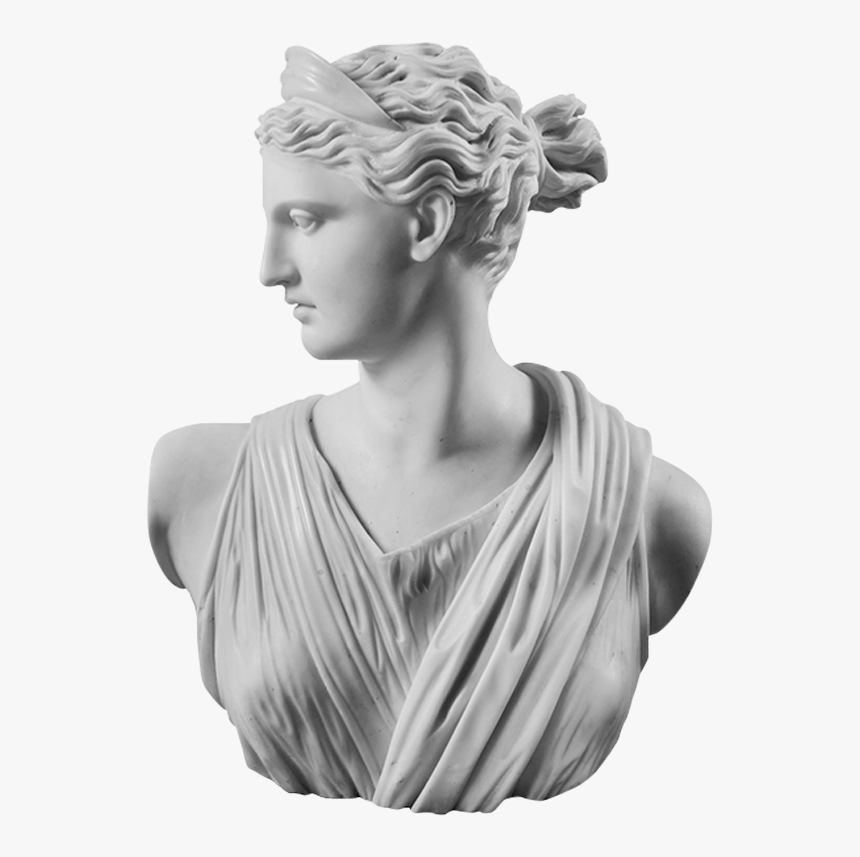 Image Of Statue Head Of Artemis Diana Greek Roman Goddess - Humanity 2.0