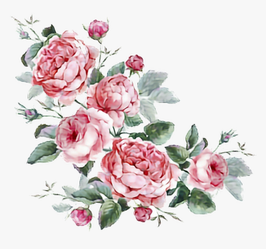 Flowers Stickers Transparent Aes