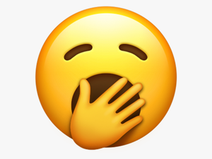 Yawn - Apple Emojis
