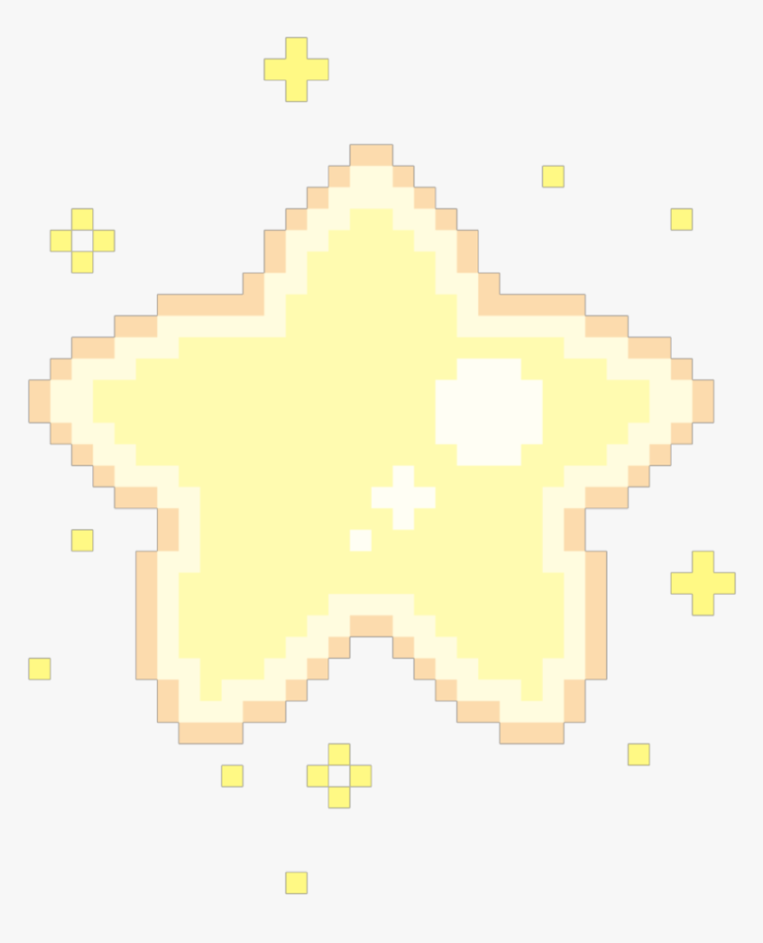 Transparent Star Shine Png - Transparent Pixel Star Gif