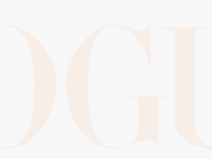 Transparent Engagement Png - Vogue White Logo Transparent