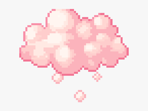 Animated Gif About Cute - Cute Pixel Art Cloud