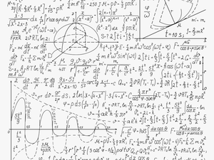 Mathematics Euclidean Vector Formula Paper - Transparent Background Math Equations Png