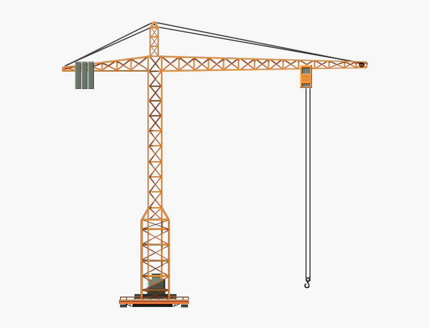 Free Download Of Crane Png Picture - Tower Crane
