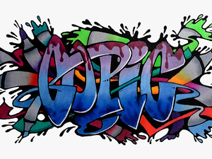 Clip Art Graffiti Backgrounds - Transparent Background Graffiti Png