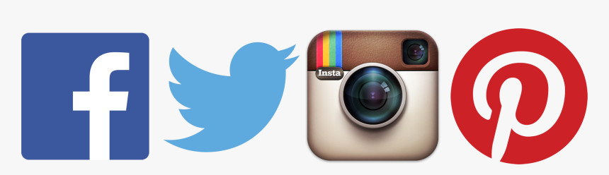 Facebook Twitter Instagram Linkedin Logos 