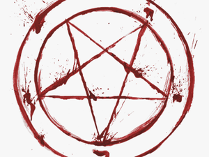 #pentagram #which #blood #red - Satanic Pentagram
