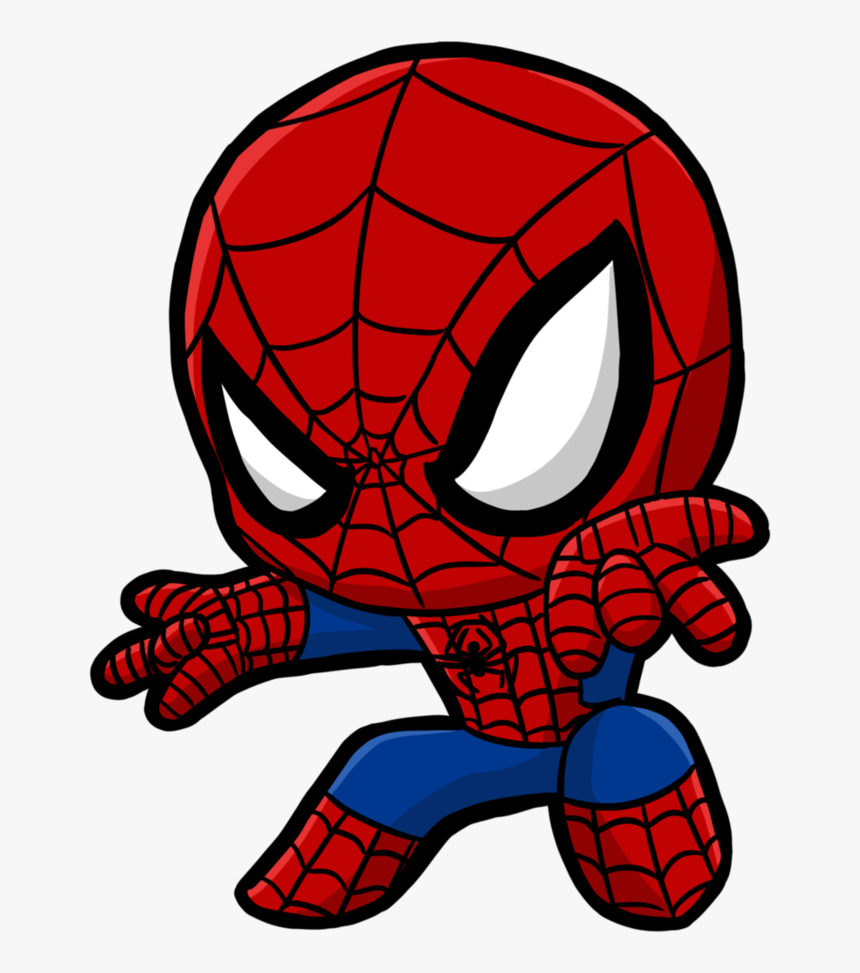 Spiderman Png Baby - Black Spiderman Chibi