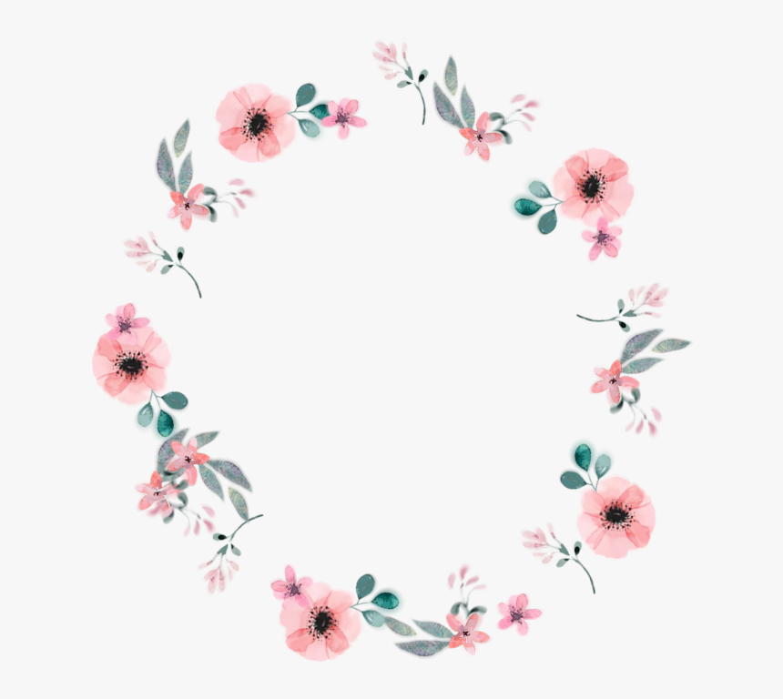Transparent Flower Circle Png - 