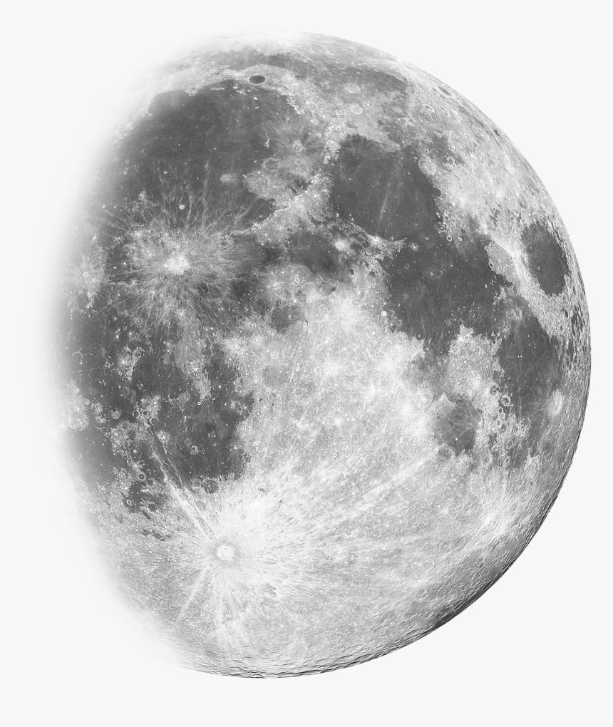 First Quarter Moon Png - Full Moon Transparent Background