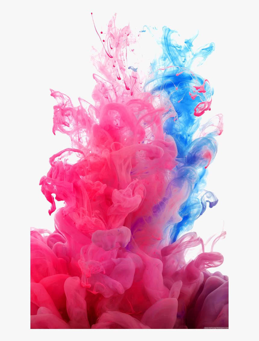 Colorful Smoke Png Image - Pink And Blue Smoke
