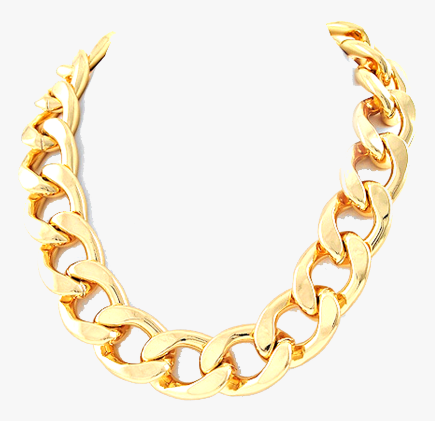 Necklace - Thug Life Gold Chain Png
